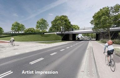 Fietsbrug Cuijk-Mook aanbesteed