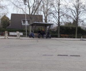 Beschutte Hangplek Kerkplein Malden