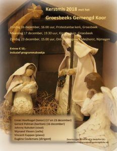 Kerstconcert Groesbeeks Gemengd Koor