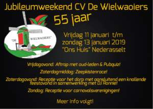 De Wielwaoiers bestaan 55 jaar