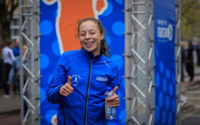 Yasmine Abbes loopt Nederlands junioren record