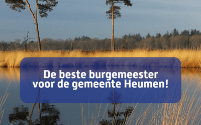 Aantal sollicitanten burgemeester Heumen bekend