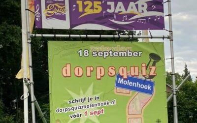 Doe mee met de Dorpsquiz van Molenhoek op 18 september!