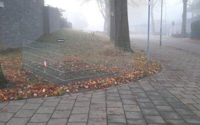 Bladbakken binnen gemeente Mook en Middelaar