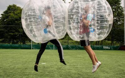 Bubbelvoetbal in de herfstvakantie