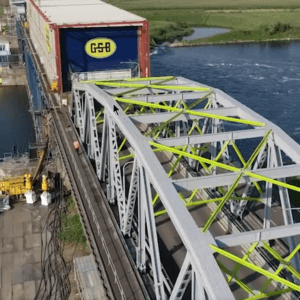 John S. Thompsonbrug afgesloten op 23 januari