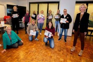 Gespreksleiders ontvangen officieel certificaat